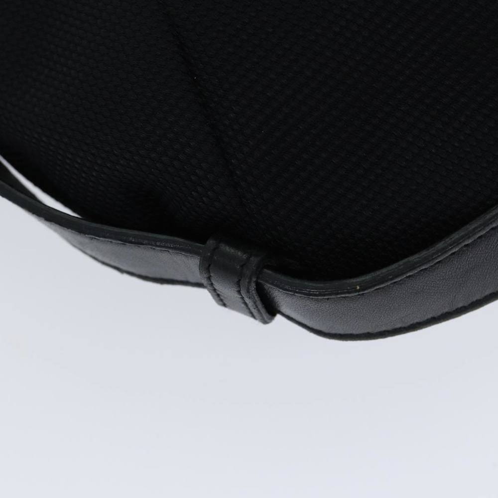 SAINT LAURENT Mombasa Hand Bag Nylon Black Auth yk13359 - Picture 14 of 16